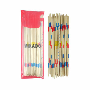 JEU DE MIKADO - 41 B&acirc;tonnets en Bois