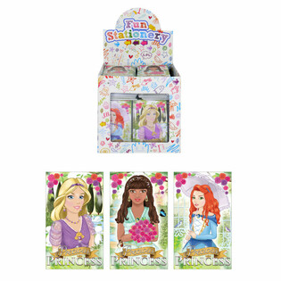 Carnets de Notes Princesse en Pr&eacute;sentoir (168 pcs)