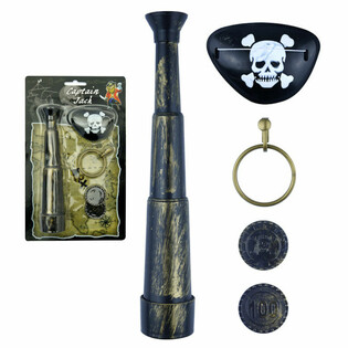 Set de Jeu Pirate sur Carte - 6 Pi&egrave;ces