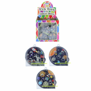 Mini Jeux de Flipper Espace &ndash; Pr&eacute;sentoir de 108 pi&egrave;ces