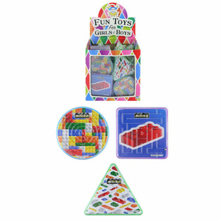 JEUX DE PATIENCE - MOD&Egrave;LE : BRIQUES DE CONSTRUCTION EN PR&Eacute;SENTOIR (96 pcs)