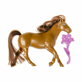 CHEVAL JOUET AVEC BROSSE (12 pcs)