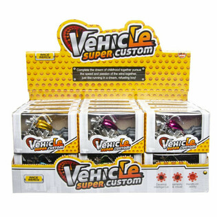Moto Styl&eacute;e en Bo&icirc;te Cadeau sur Pr&eacute;sentoir (24 pcs)