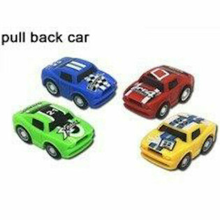 VOITURES DE SPORT PULL BACK - COULEURS MIXTES (48 pcs)