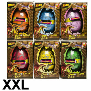 Œuf de Dinosaure XXL à Couver (6 pcs)