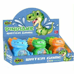 Jeu d'eau Dinosaure en présentoir (24 pièces)
