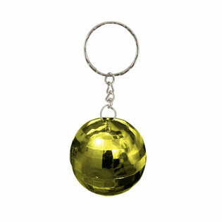 Porte-cl&eacute;s Boule &agrave; Facettes Dor&eacute;e (12 pi&egrave;ces)