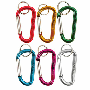 Porte-cl&eacute;s avec Mousqueton (12 pcs.)