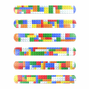 BRACELET SLAP - BRIQUES DE CONSTRUCTION (120 pcs.)
