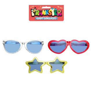 MEGA GRANDES LUNETTES FUN - MIX MOD&Egrave;LES (12 pcs)