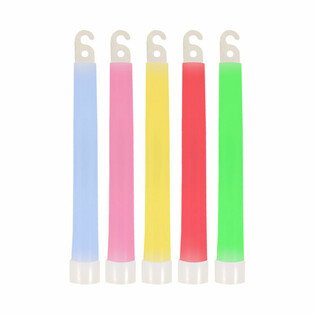 B&Acirc;TON LUMINEUX GLOW STICK - 15CM AVEC CORDON - MIX COULEURS (25 pcs)