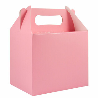 Bo&icirc;tes &agrave; friandises / Bo&icirc;tes cadeaux Rose 14x18x10 cm (12 pcs)