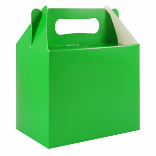 Bo&icirc;tes &agrave; friandises Couleur : Vert 14x18x10 cm (12 pcs)