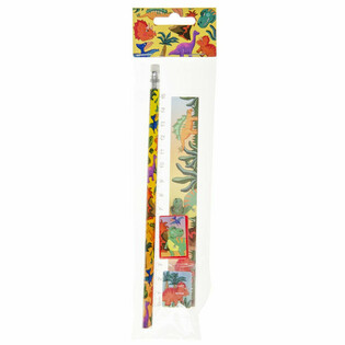 SET DE DESSIN DINOSAURE 4 PIÈCES (24 pcs)