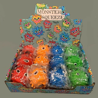 Monstres Squeeze en Présentoir (12 pièces)