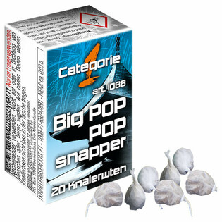 P&eacute;tards BIG POP - Artifices CAT F1 pour enfants - Pr&eacute;sentoir
