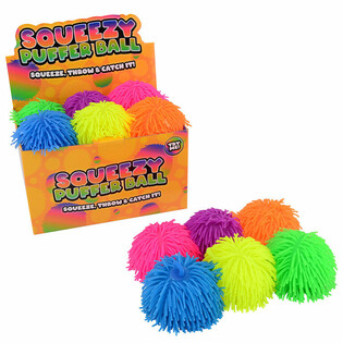 Grosses Balles Puffer - 13 cm - Pr&eacute;sentoir (12 pi&egrave;ces)