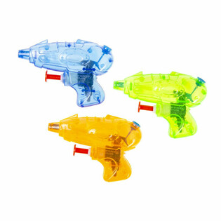 MINI PISTOLETS À EAU 9 cm - COULEURS MIXTES (48 pièces)