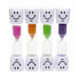 Sablier de brossage de dents - 3 minutes - Forme dent (50 pi&egrave;ces)