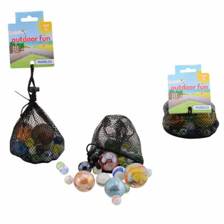 OUTDOOR FUN - BILLES DANS LEUR SAC DE BILLES, 500 GRAMMES (6 pcs)