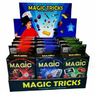 MIX DE TOURS DE MAGIE EN PR&Eacute;SENTOIR (12 pcs)