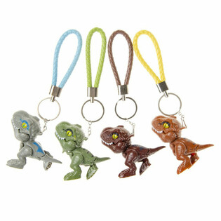 Porte-cl&eacute;s Dinosaure qui mord le doigt (12 pcs)