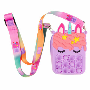 Sac Licorne Pop-It en Présentoir (24 pcs)