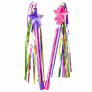 BAGUETTE MAGIQUE AVEC RUBANS (24 pcs)