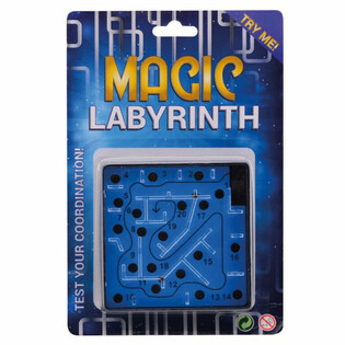 Jeu de Labyrinthe MAGIC LABYRINTH sous Carte (Lot de 24)