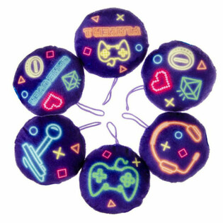 Peluche Gamer Ronde | Diam&egrave;tre : 10 cm (48 pi&egrave;ces)