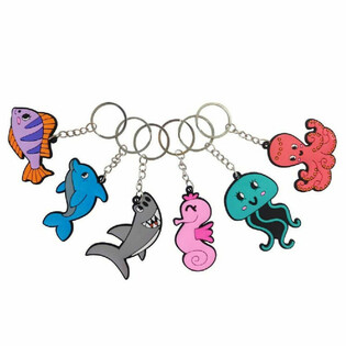 PORTE-CLÉS ANIMAUX MARINS (48 pcs)