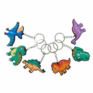 Pr&eacute;sentoir de Porte-cl&eacute;s Dinosaures (48 pi&egrave;ces)