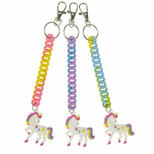 PORTE-CL&Eacute;S SPIRALE LICORNE (24 pcs)