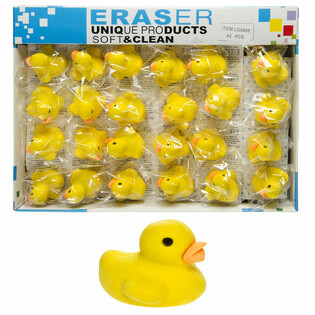 Gomme Canard Jaune (42 pcs)