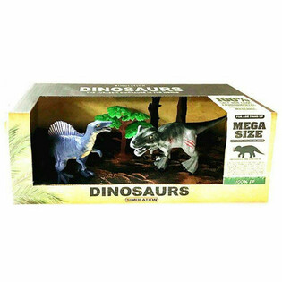 Coffret de jeu Dinosaures en boîte cadeau de luxe - 3 pièces