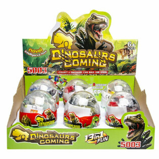 Jeux de Construction Bricks - Dinosaure en Capsule (6 pièces)