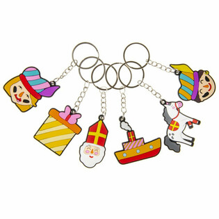 PORTE-CL&Eacute;S SAINT NICOLAS (Sinterklaas) - 48 pcs