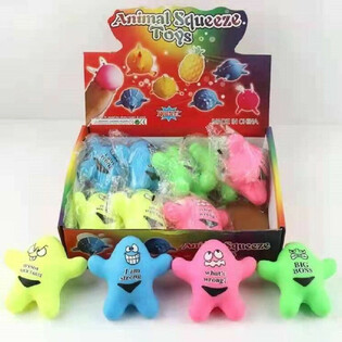 Pr&eacute;sentoir Squeeze Funny Man (12 pcs)
