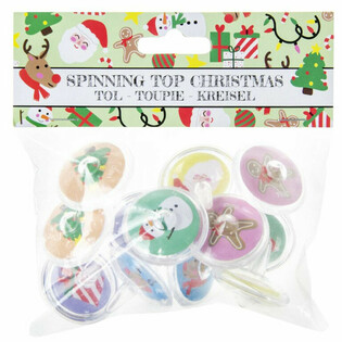 Toupies de No&euml;l (12 pi&egrave;ces)