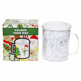 NOËL - COLORIE TON PROPRE GOBELET (Set de 2)
