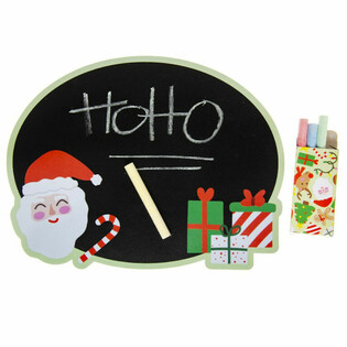 Tableau Noir de No&euml;l avec Craies (24 p.)