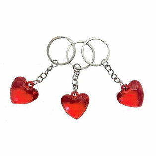 Lot de Porte-cl&eacute;s C&oelig;ur (48 Pi&egrave;ces)