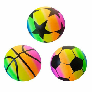 Ballon de Plage Garçons - Designs Mixtes Ø23 cm (Pack de 10) - Grossiste