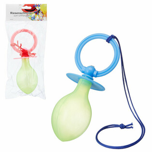 Tétine Géante XL avec Sifflet et Cordon
