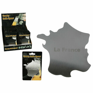 DÉCAPSULEUR EN MÉTAL - FRANCE - PRÉSENTOIR (24 pcs)