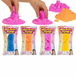 Mousse Magique Anim&eacute;e sur Carte - Couleurs Mixtes (12 pcs.)