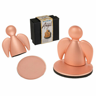 ANGE GARDIEN - PORTE-PAPIER MAGN&Eacute;TIQUE EN M&Eacute;TAL - BO&Icirc;TE CADEAU (24 pcs)