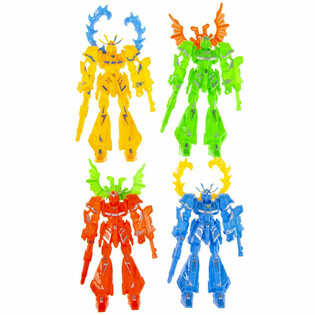 FIGURINE ARTICUL&Eacute;E ROBOT - COLORIS MIXTES (36 pcs.)