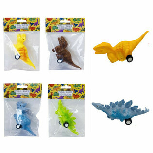 MIX DINOSAURES À FRICTION (24 pcs)