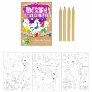 Kit de Dessin Licorne &Eacute;CO-RESPONSABLE (25 pi&egrave;ces)